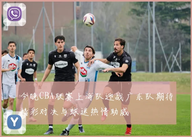 今晚CBA联赛上海队迎战广东队期待精彩对决与球迷热情助威